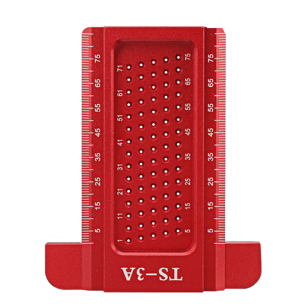 Aluminrum-Alloy-TS-3A-Precision-Hole-Marking-T-Ruler-75mm-Hole-Positioning-Metric-Measuring-Ruler-Sc-1705273-2