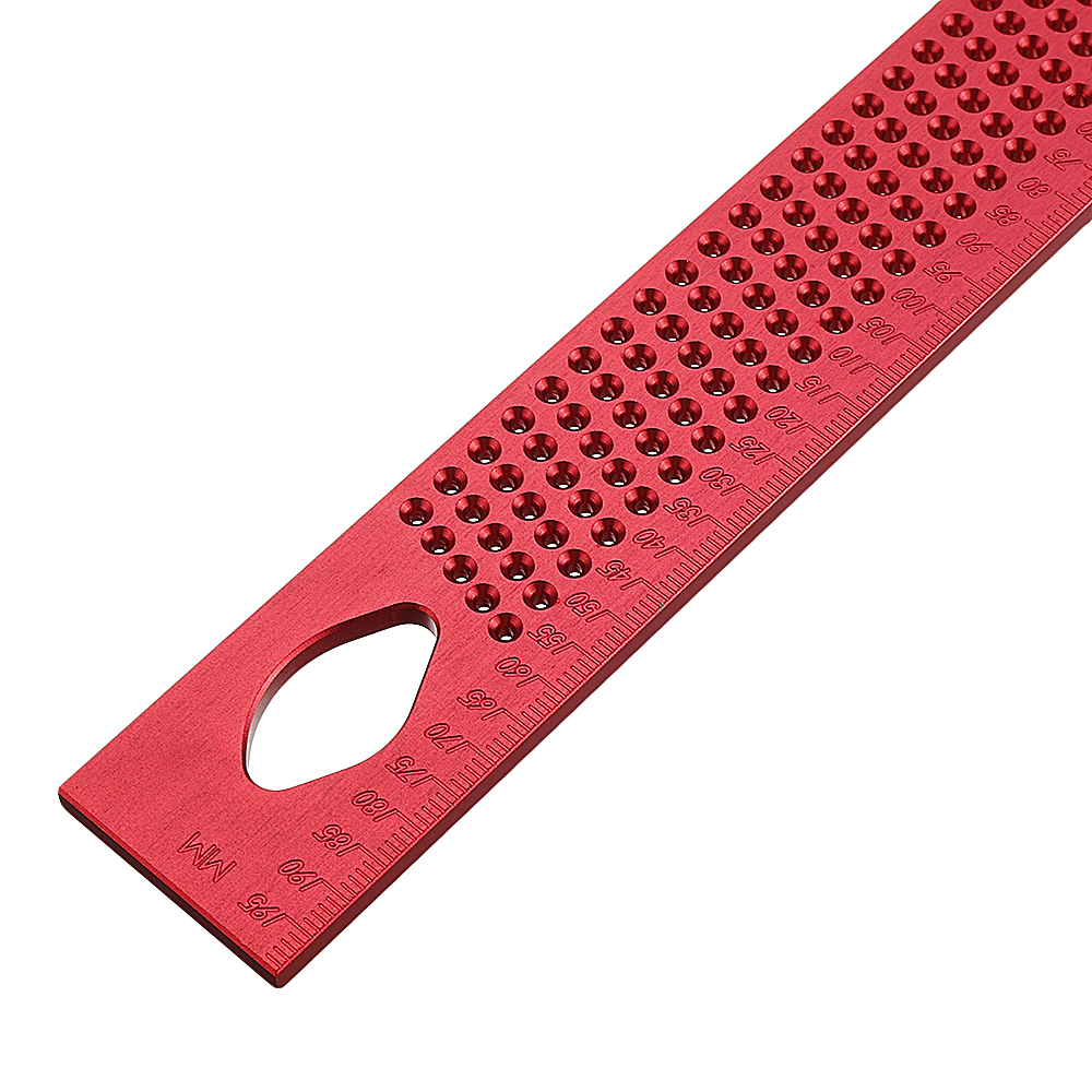 Aluminum-Alloy-200mm-Woodworking-Square-Hole-Positioning-Metric-Measuring-Ruler-Carpenter-Scriber-1544242-5