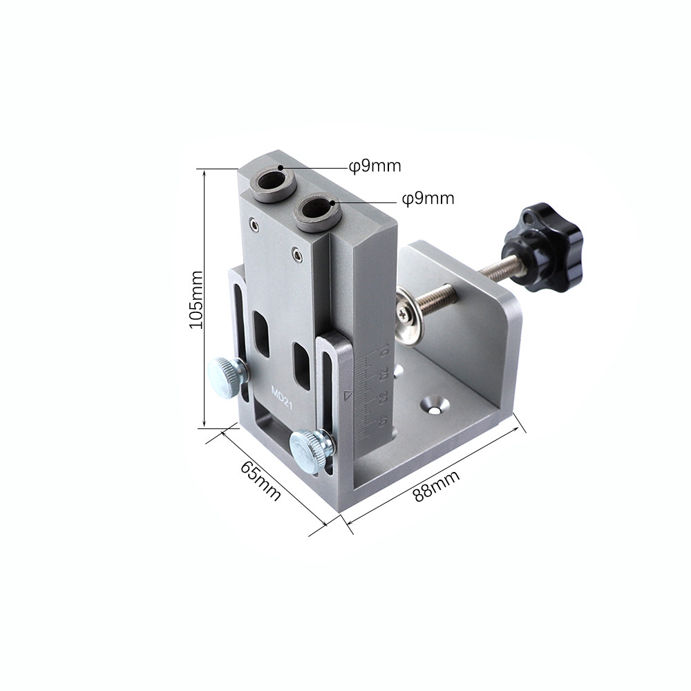 Aluminum-Alloy-Pocket-Hole-Jig-9mm-Drill-Guide-Wood-Doweling-Jig-Drilling-Hole-Locator-Guide-Woodwor-1430389-4