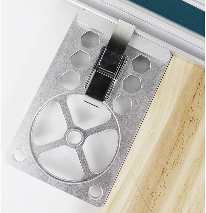 Aluminum-Alloy-Woodworking-260mm-90-Degree-Right-angle-Guide-Rail-Electric-Circular-Saw-Track-Engrav-1920745-2