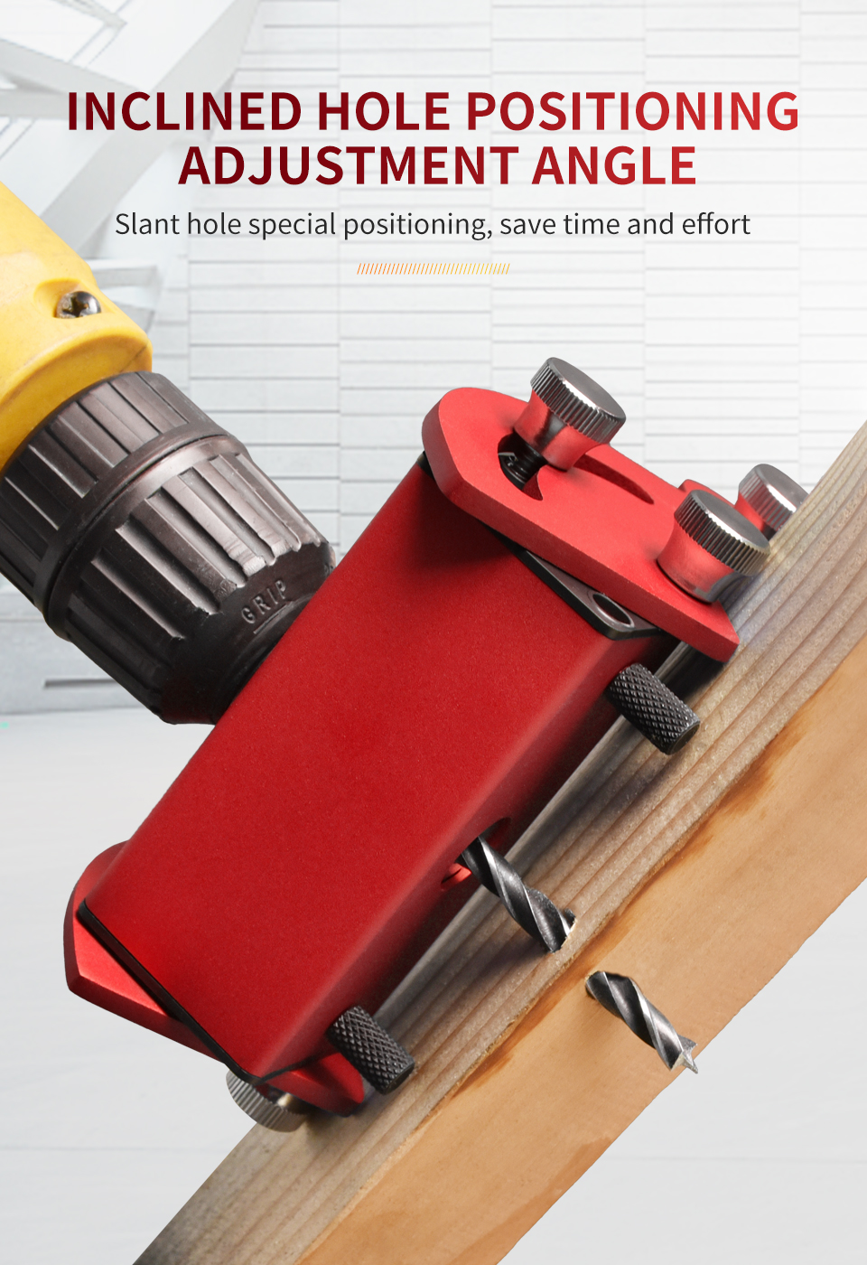 Aluminum-Alloy-Woodworking-Pocket-Hole-Jig-Oblique-Hole-Locator-Punch-locator-Wood-Board-Splicing-In-1889843-8