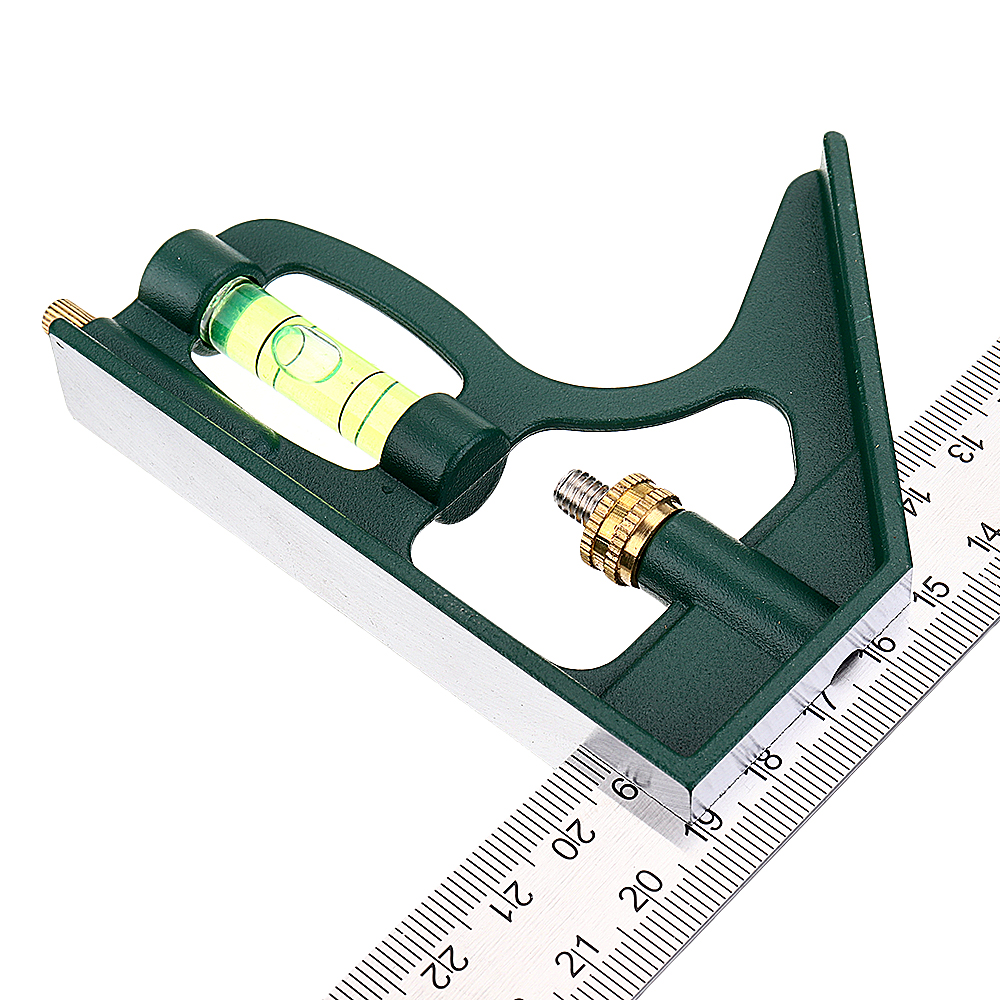 DANIU-12-Inch-300mm-Adjustable-Combination-Square-Angle-Ruler-4590-Degree-With-Bubble-Level-1530460-6