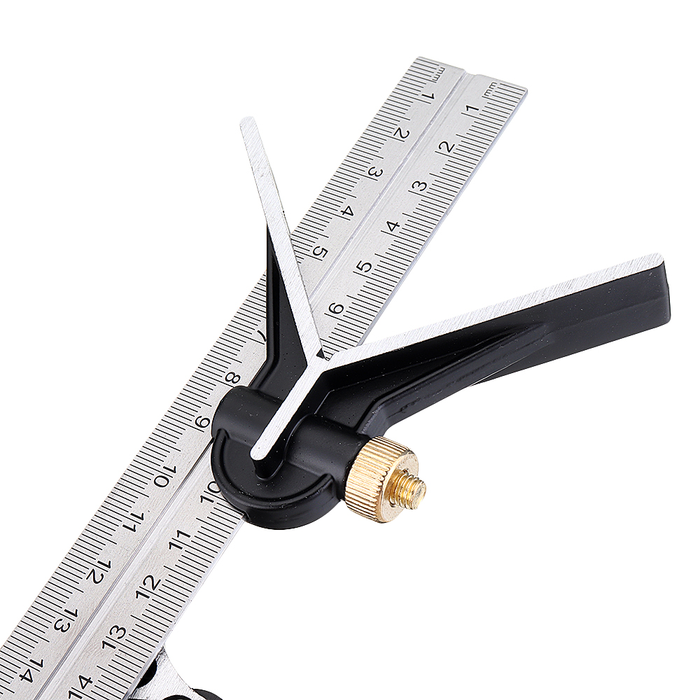 DANIU-12-Inch-300mm-Adjustable-Combination-Square-Angle-Ruler-4590-Degree-With-Bubble-Level-1530460-10
