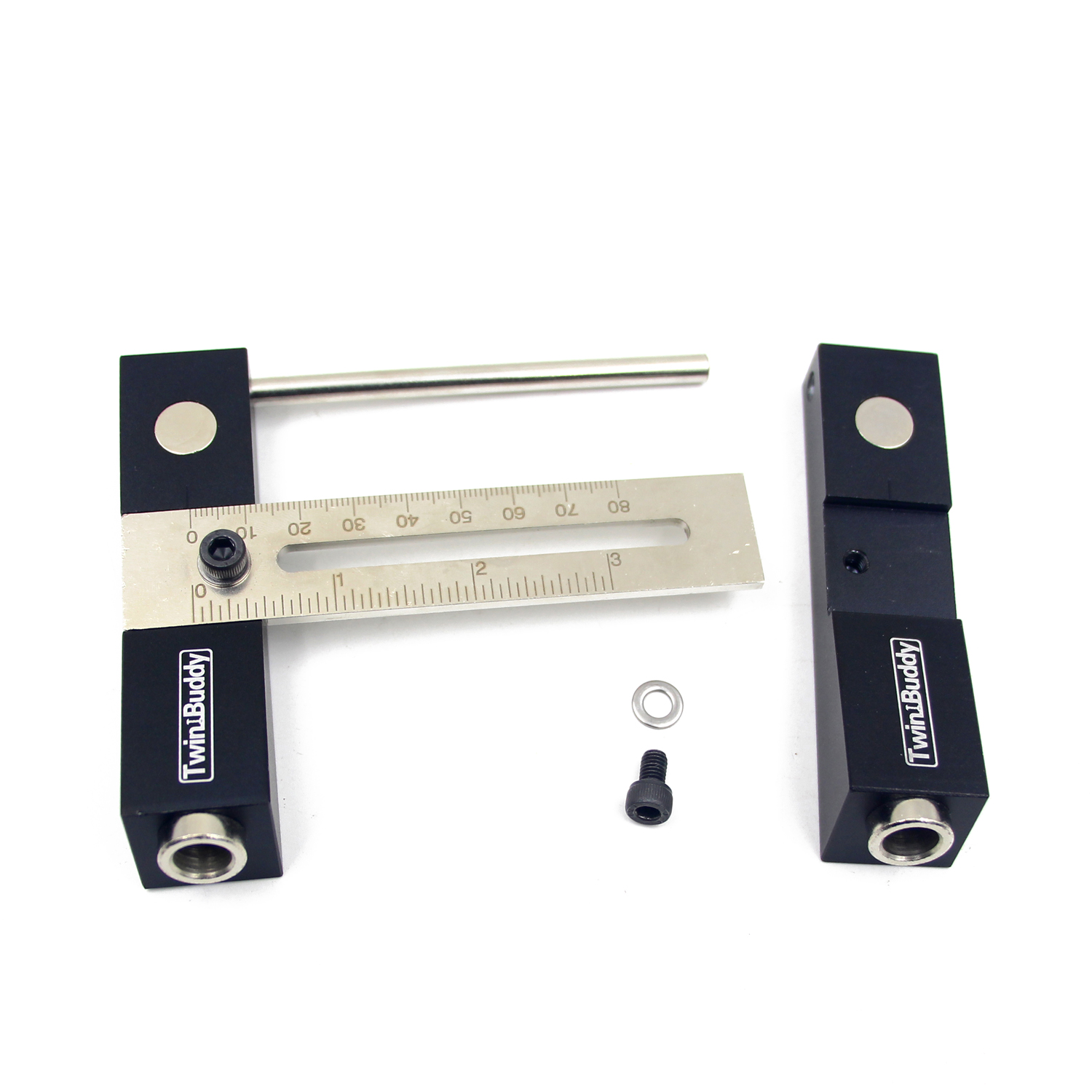DOCTORWOOD-Adjustable-Woodworking-Pocket-Hloe-Jig-Dual-hole-Positioning-Puncher-Set-Drilling-Jig-Pun-1880236-5