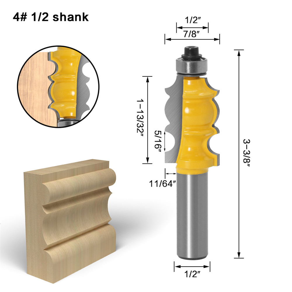 Drillpro-10-Piece-12-Inch-Shank-Architectural-Molding-Router-Bit-Set-Door-Picture-Frame-Molding-Rout-1751573-6