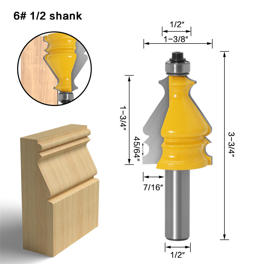 Drillpro-10-Piece-12-Inch-Shank-Architectural-Molding-Router-Bit-Set-Door-Picture-Frame-Molding-Rout-1751573-8