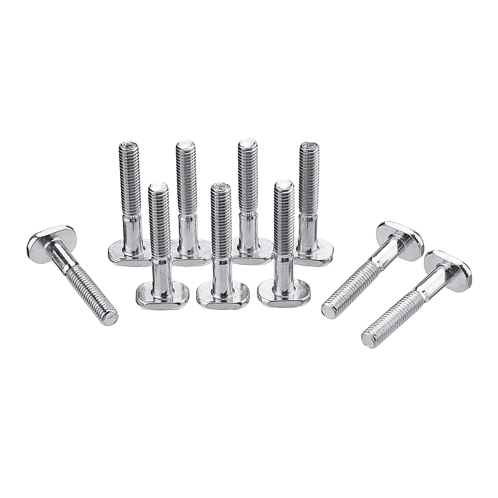 Drillpro-10pcs-M6x40mm-T-Nut-T-Sliding-Screws-For--30-Series-Miter-Track-Woodworking-Tool-1393376-2