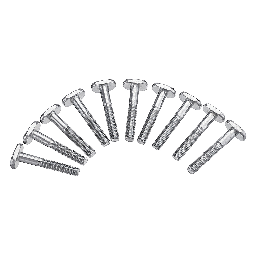 Drillpro-10pcs-M6x40mm-T-Nut-T-Sliding-Screws-For--30-Series-Miter-Track-Woodworking-Tool-1393376-4