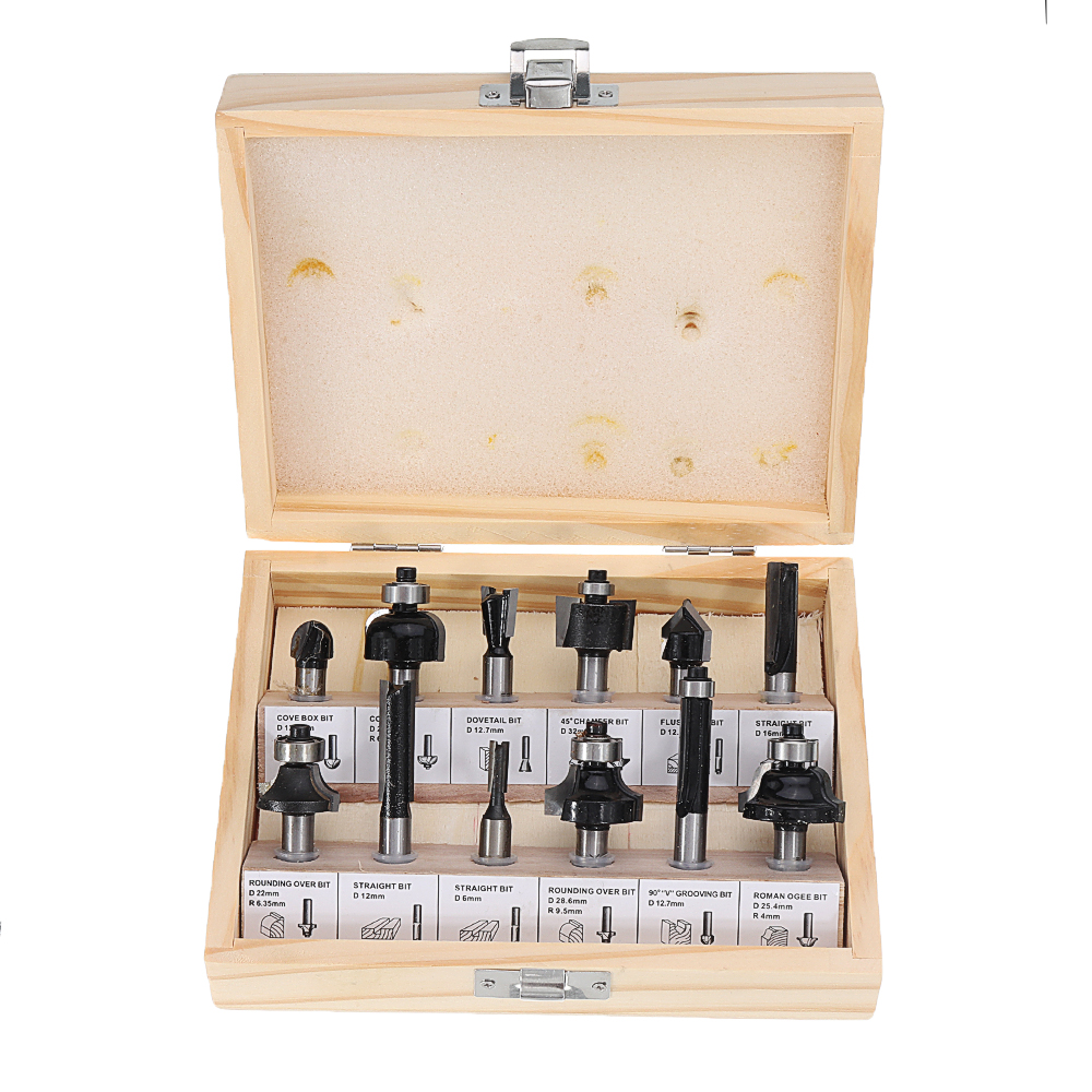 Drillpro-12pcs-8mm--Shank-Tungsten-Carbide-Router-Bit-Set-With-Wooden-Case-Woodworking-Cutter-1574587-2