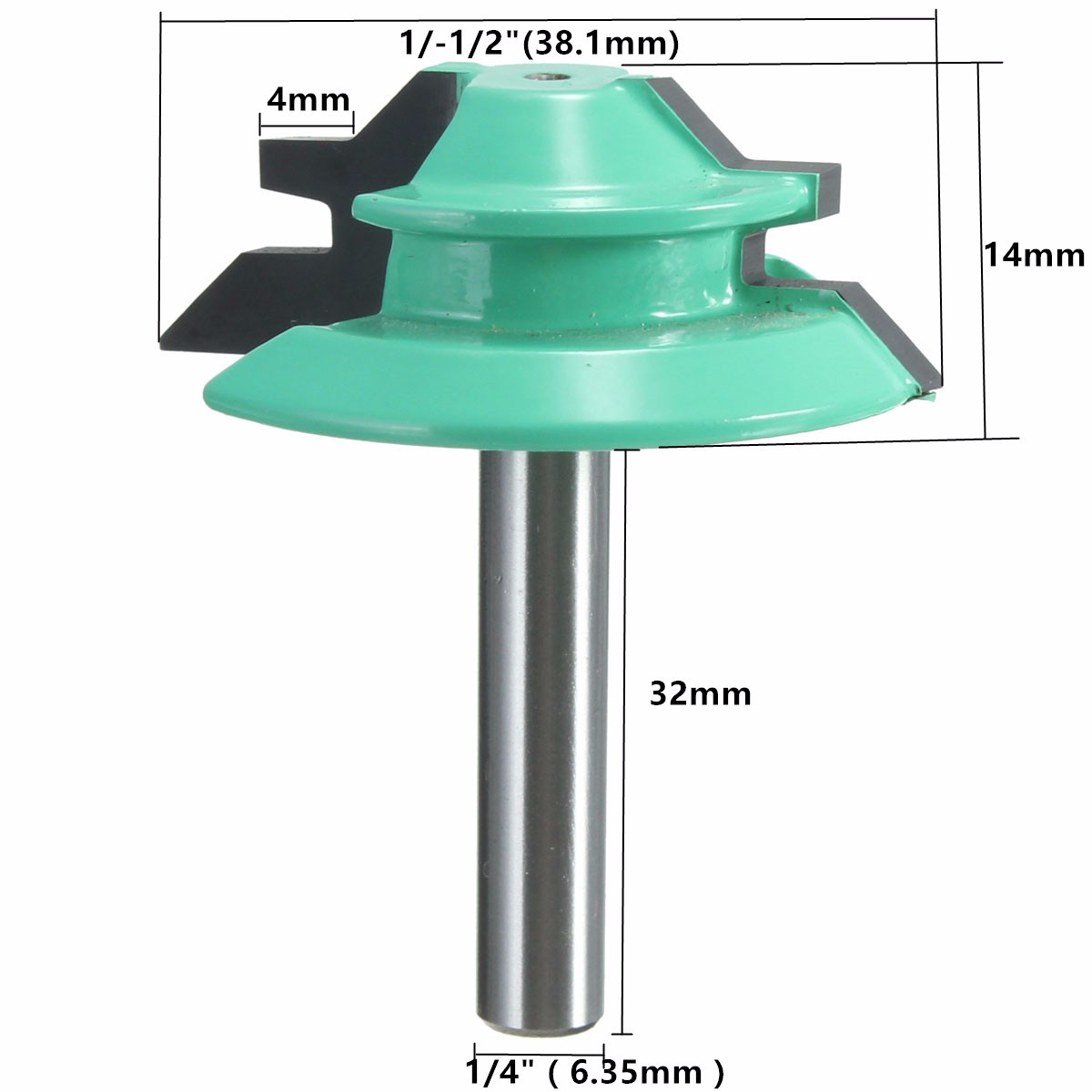 Drillpro-14-Inch-Shank-45-Degree-Lock-Miter-Router-Bit-1-12-Inch-Cutting-Diameter-Tenon-Woodworking--1617894-1