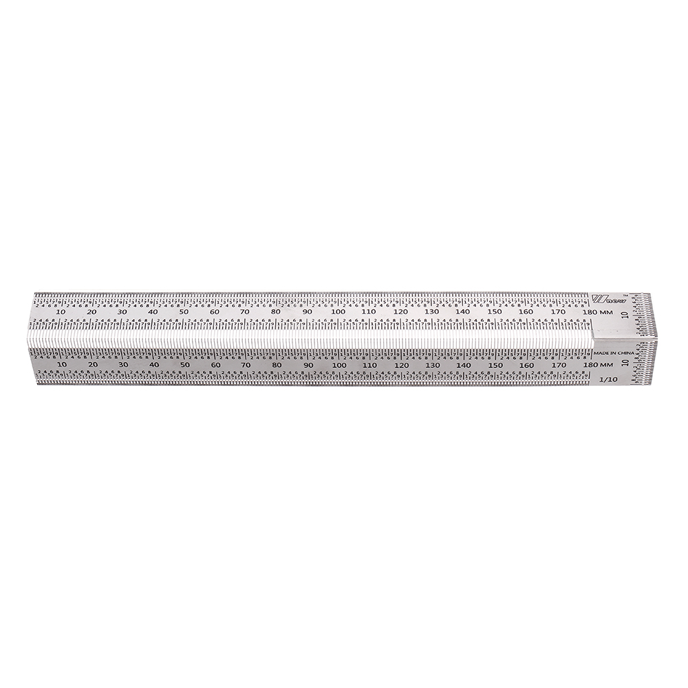 Drillpro-180mm-Stainless-Steel-Precision-Bend-Ruler-Woodworking-90-Degree-Square-Marking-Ruler-Carpe-1601315-2
