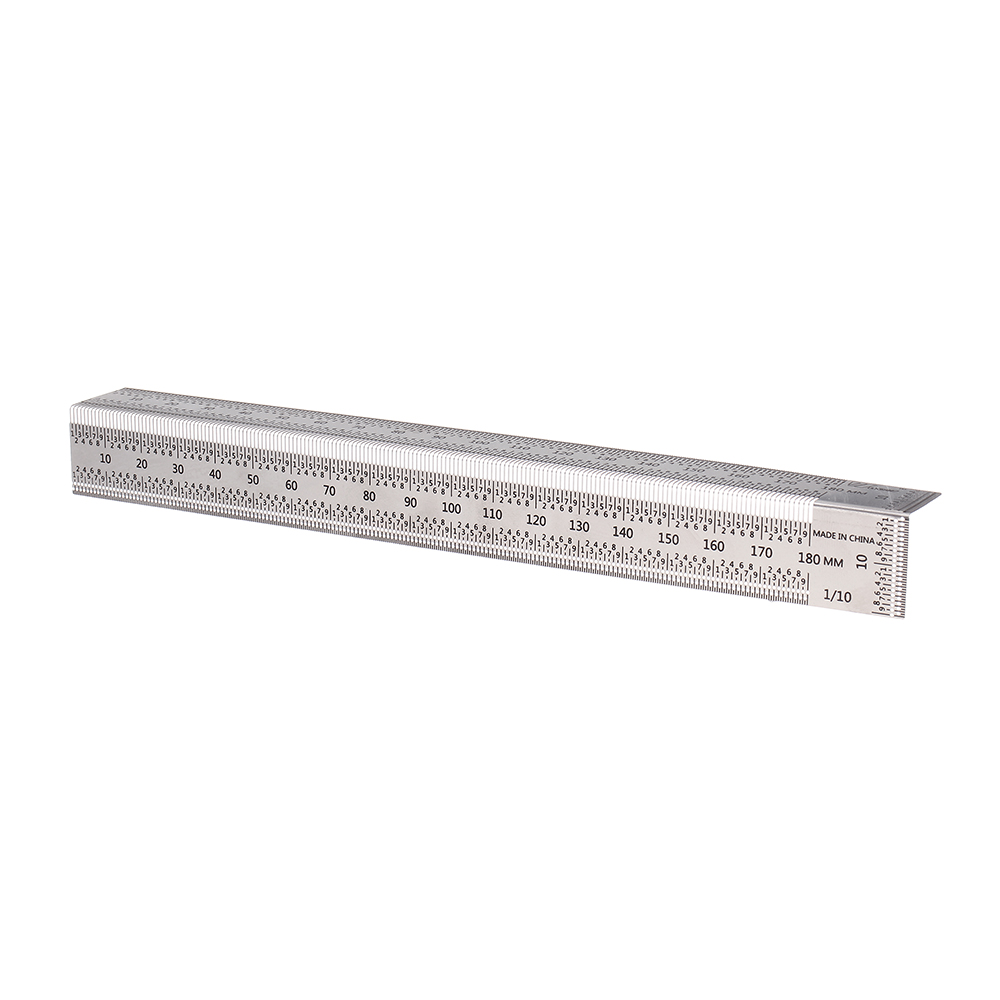 Drillpro-180mm-Stainless-Steel-Precision-Bend-Ruler-Woodworking-90-Degree-Square-Marking-Ruler-Carpe-1601315-4