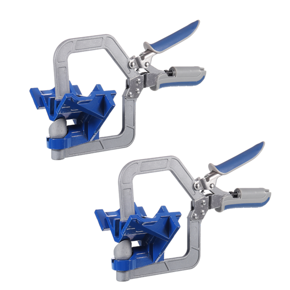 Drillpro-2-Pack-Auto-adjustable-90-Degree-Corner-Clamp-Face-Frame-Clamp-Woodworking-Clamp-1766662-1