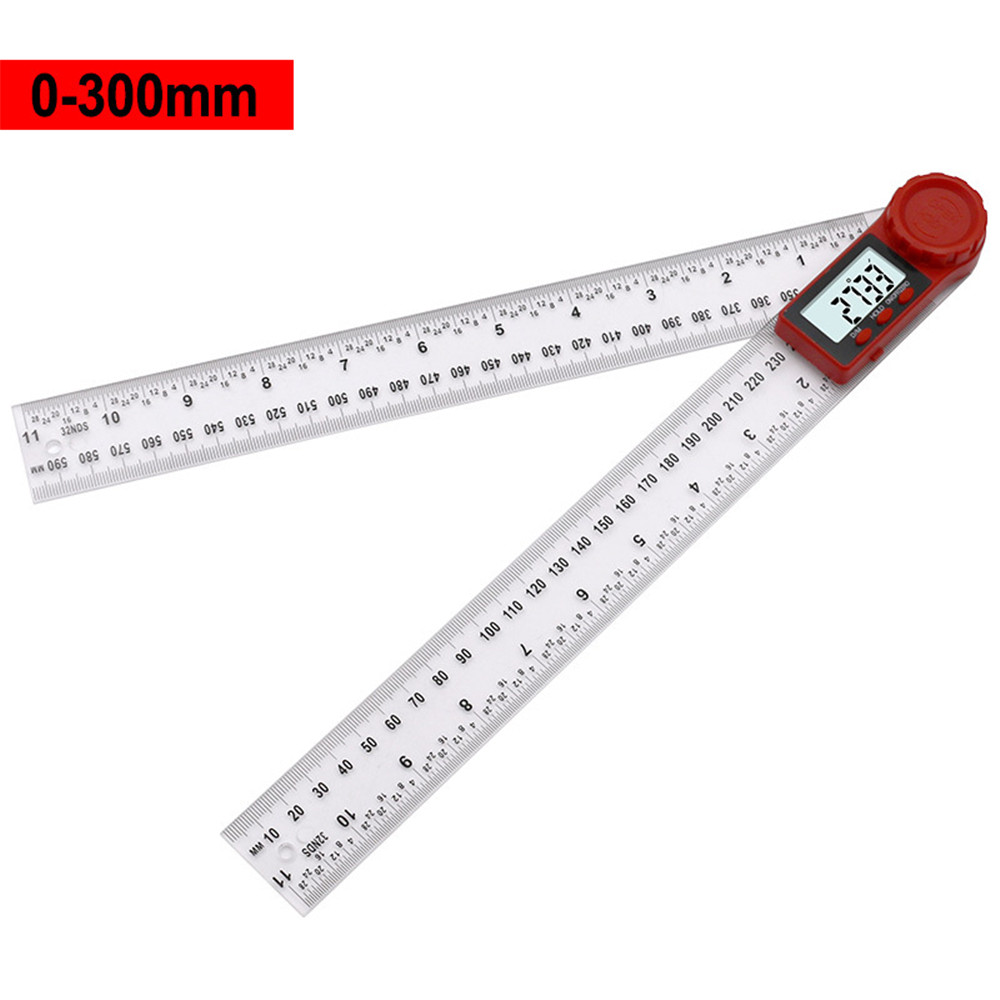 Drillpro-2-in-1-200300mm-Transparent-Digital-Angle-Ruler-360deg-LCD-Display-Inclinometer-Electron-Go-1582895-2