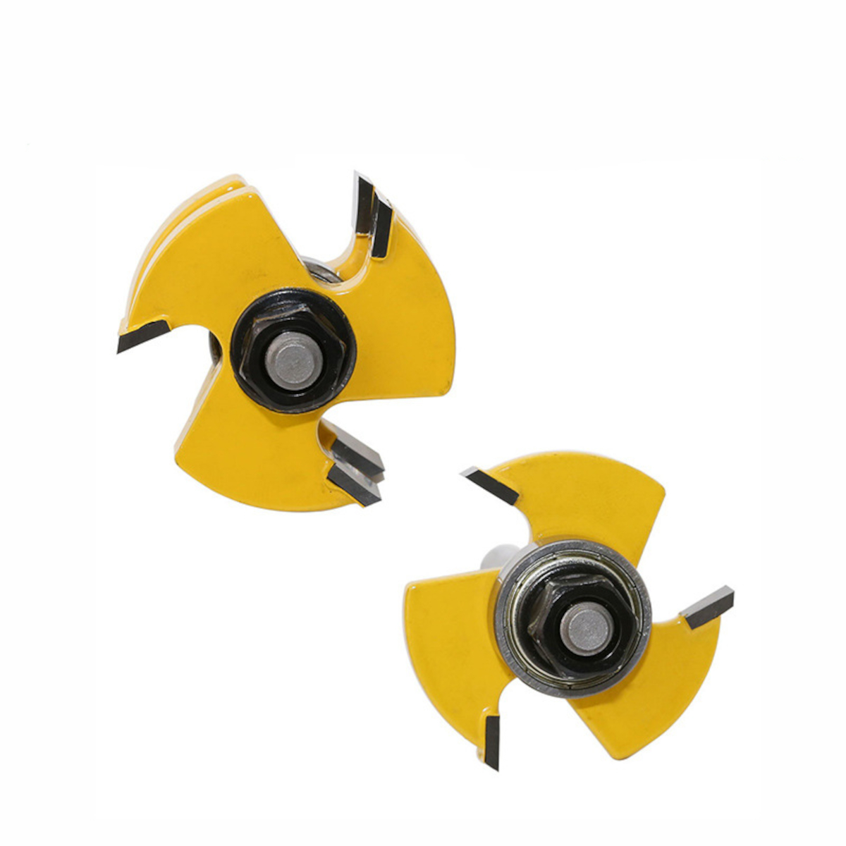 Drillpro-2Pcs-8mm-Shank-Tongue-Groove-Joint-Router-Bits-Three-tooth-T-type-Assemble-Milling-Cutter-f-1785873-7