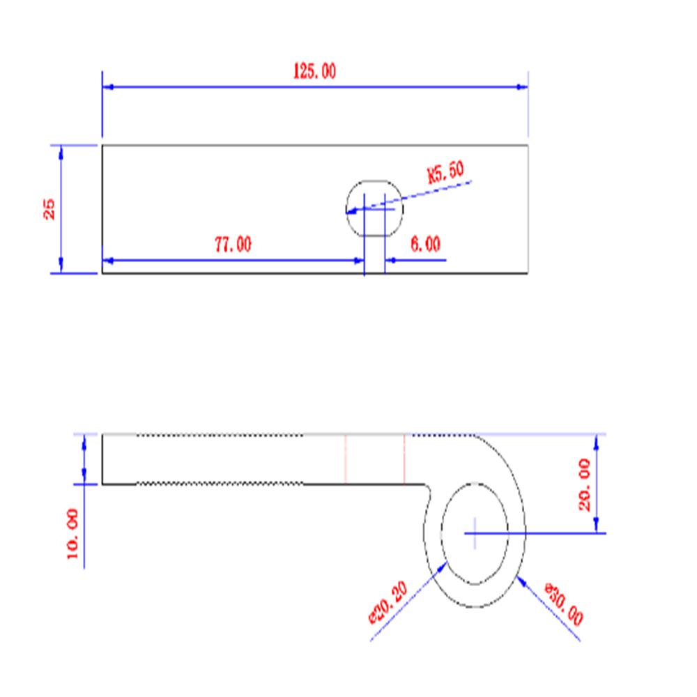 Drillpro-2pcs-Quick-Acting-Hold-Down-Clamp-T-Track-Clamping-Tool-for-T-Slot-Woodworking-1437484-1