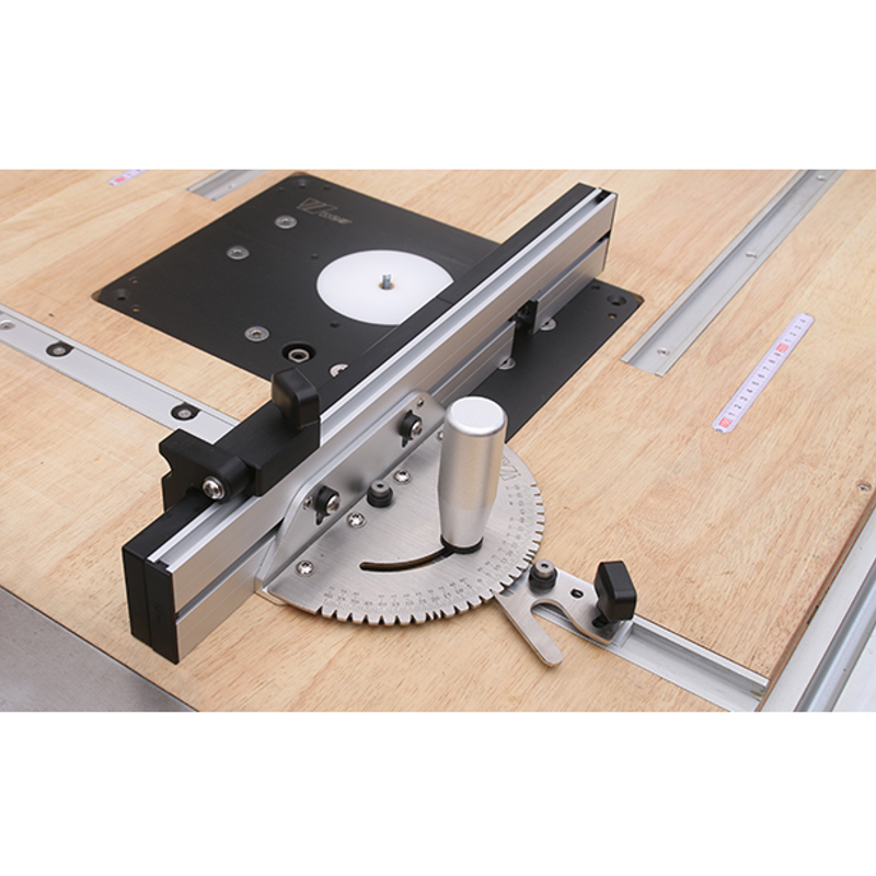 Drillpro-30x60x450mm-Aluminum-Box-Joint-Jig-with-Stop-Set-For-Miter-Gauge-Woodworking-Tool-1708138-7