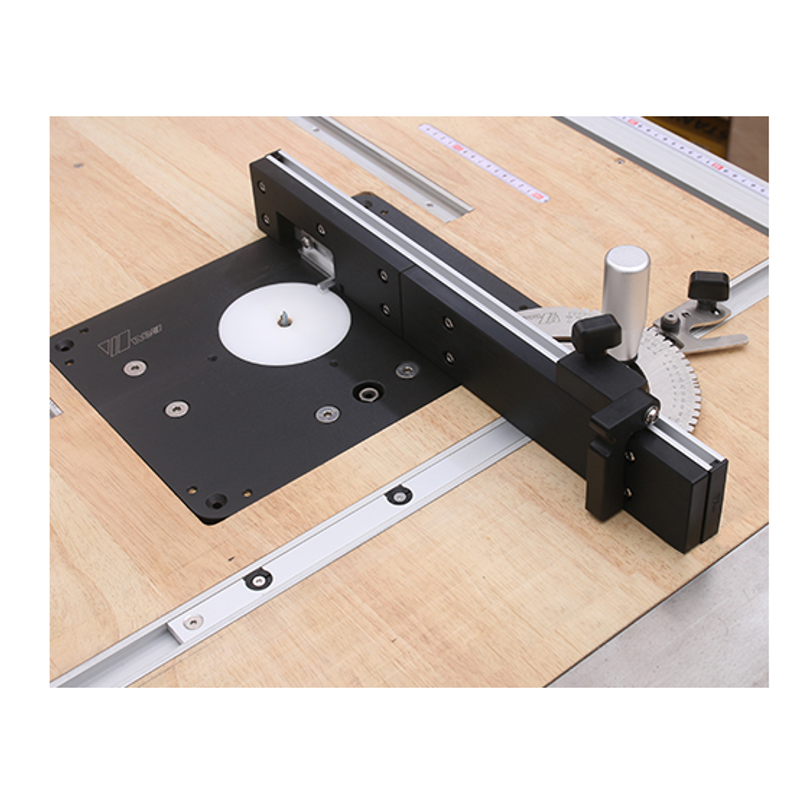 Drillpro-30x60x450mm-Aluminum-Box-Joint-Jig-with-Stop-Set-For-Miter-Gauge-Woodworking-Tool-1708138-8