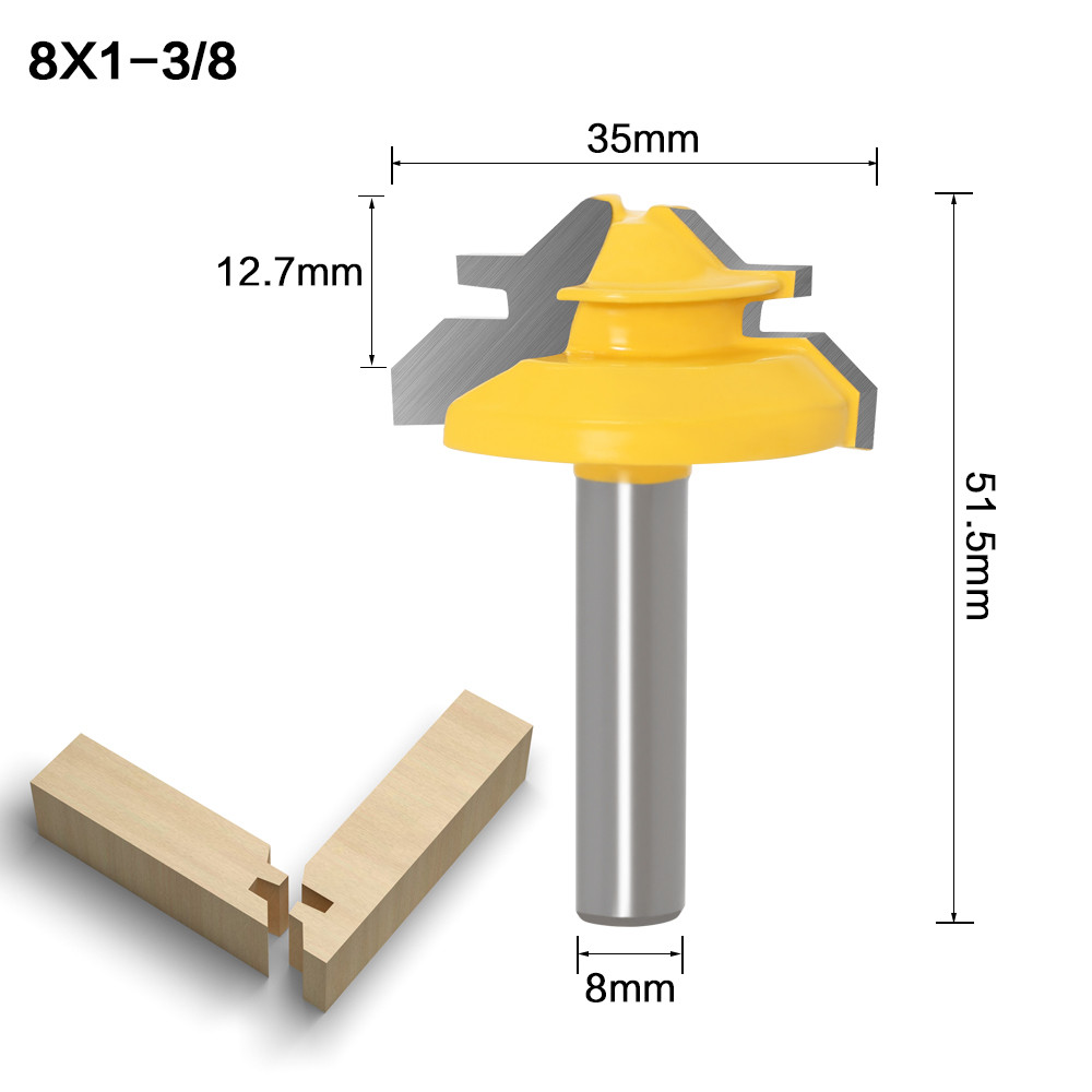 Drillpro-8MM-Shank-45-Degree-Lock-Miter-Router-Bit-Tenon-Milling-Cutter-Woodworking-Tool-For-Wood-To-1725665-9