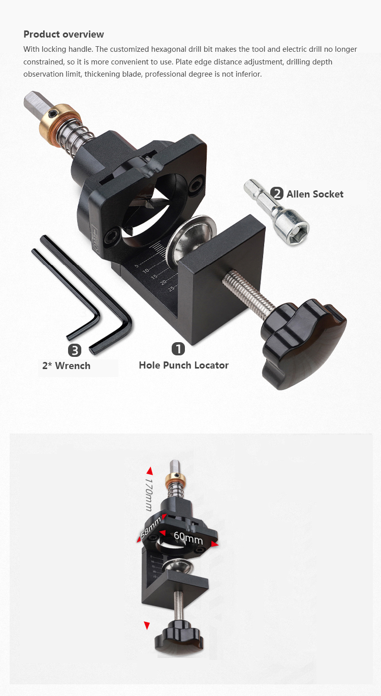 Drillpro-Aluminum-Alloy-35mm-Hinge-Jig-with-Clamp-Forsnter-Drill-Bit-Drilling-Guide-Hole-Punch-Locat-1736102-4