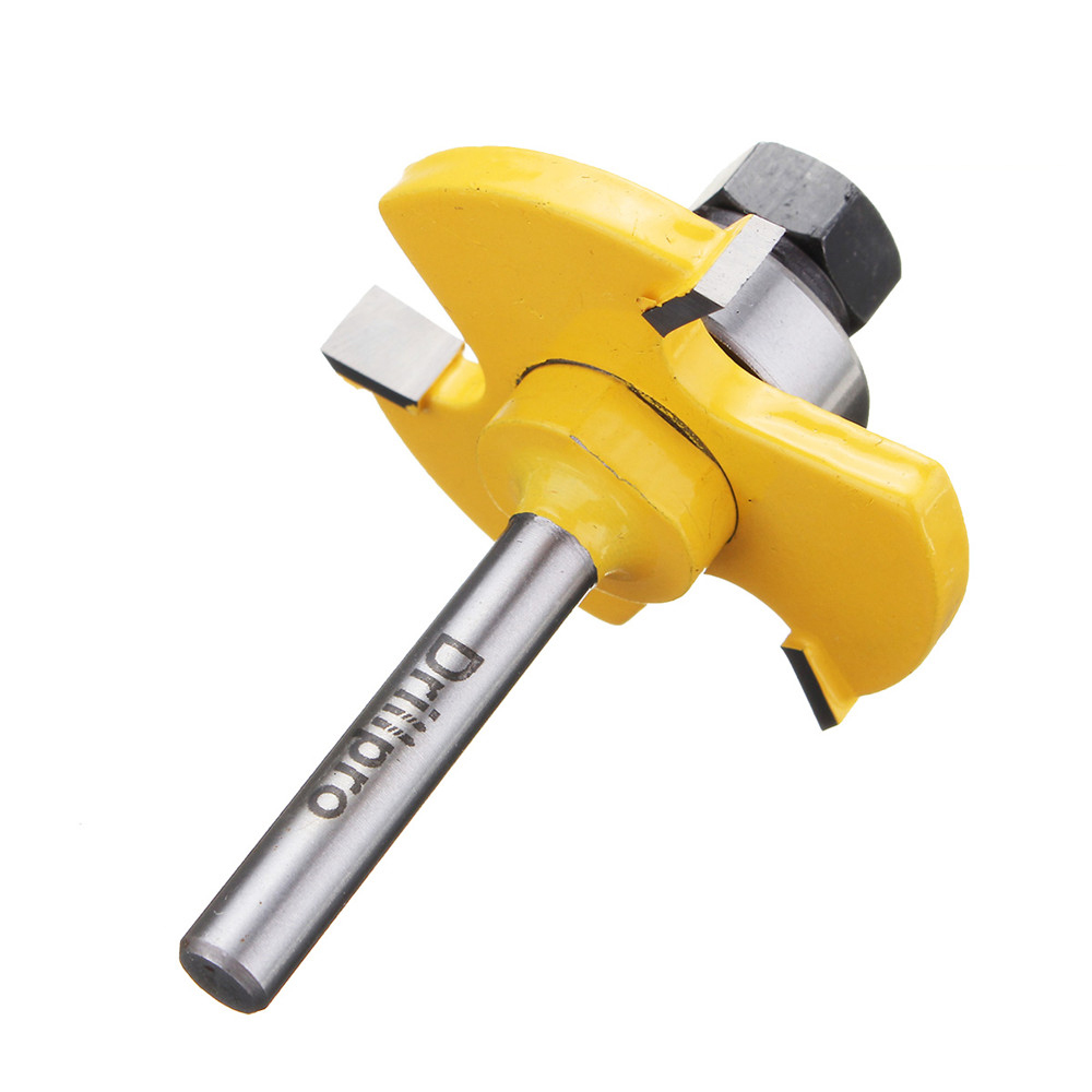 Drillpro-RB22-2Pcs-Tongue--Groove-Router-Bit-Set-14-Inch-Shank-3-Teeth-T-shape-Wood-Milling-Cutter-1001859-8