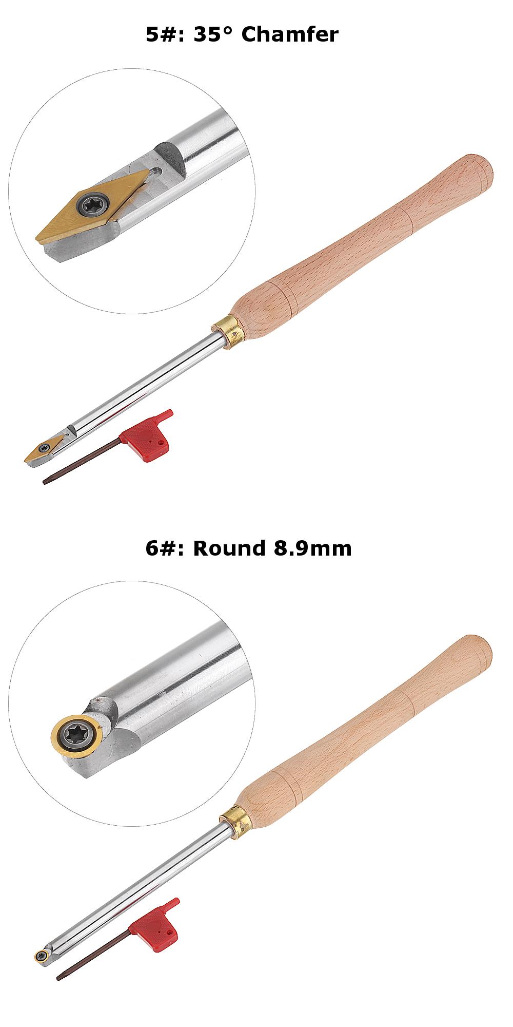 Drillpro-Wood-Turning-Tool-Wood-Handle-with-Titanium-Coated-Wood-Carbide-Insert-Cutter-Round-Shank-W-1456447-5