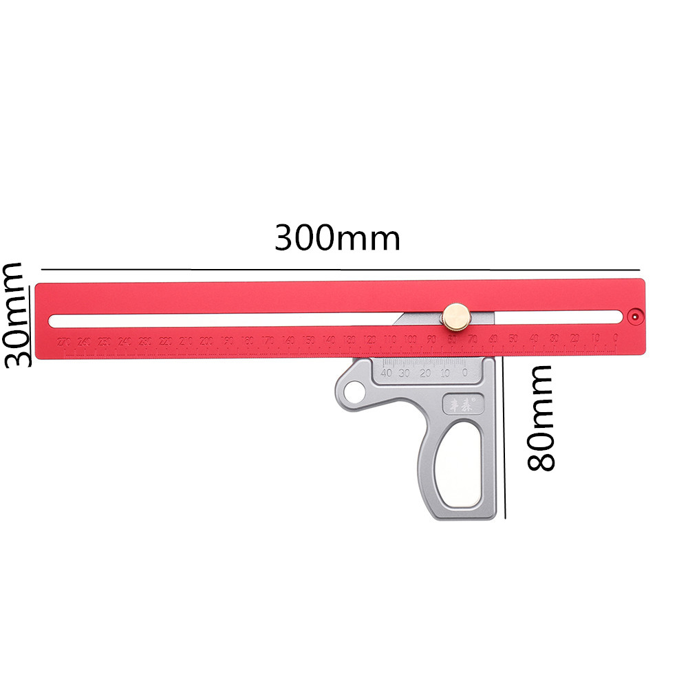 Drillpro-Woodworking-Angle-Ruler-4590-Degree-Ruler-Scribe-Gauge-Measuring-Tool-1354425-2