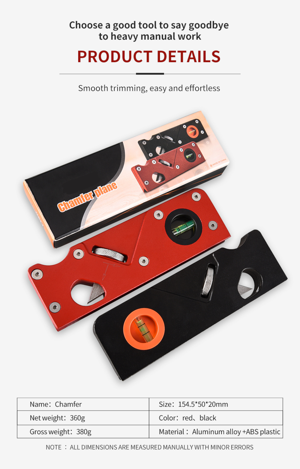 Drillpro-Woodworking-Hand-Shoulder-Plane-with-Metal---Gypsum-Board-Edge-Planing-Quick-Edge-Trimming--1776705-3
