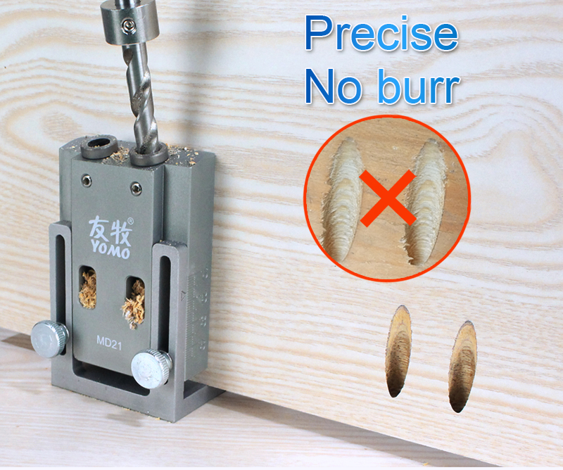 Drillpro-YOMO-MD21-Aluminum-Alloy-Pocket-Hole-Jig-Kit-With-9mm-Step-Drill-Bit-Wood-Doweling-jig-Dril-1750792-4
