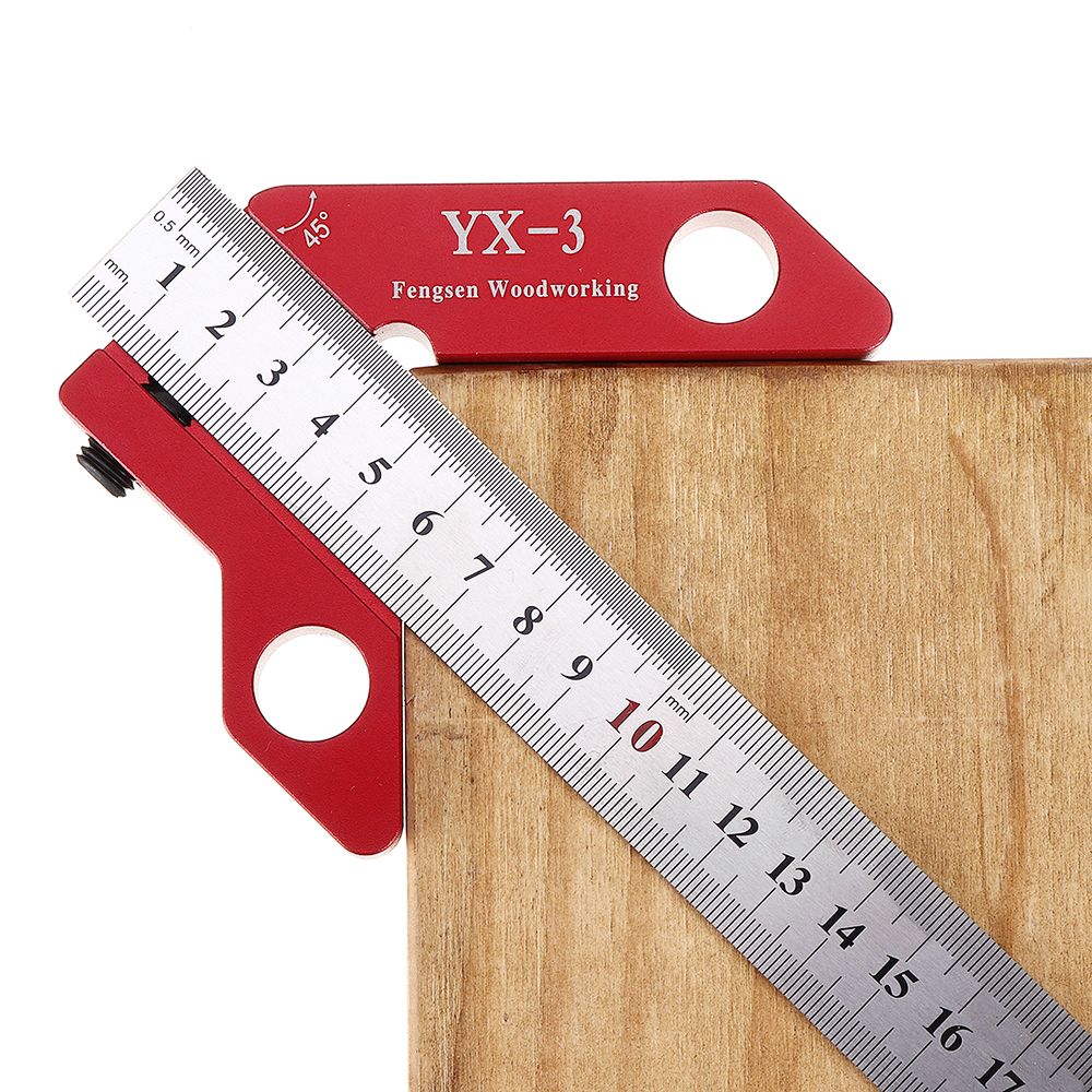 Drillpro-YX-3-Woodworking-Magnetic-Center-Scriber-Finder-45-90-Degrees-Angle-Line-Caliber-Ruler-Metr-1599815-7