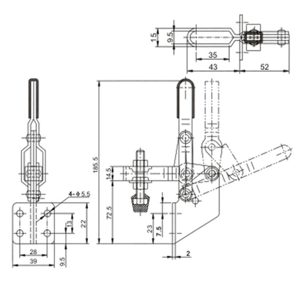 Effetool-GH-101-DL-Vertical-Type-Toggle-Clamp-Quick-Release-Hand-Tool-1376109-1