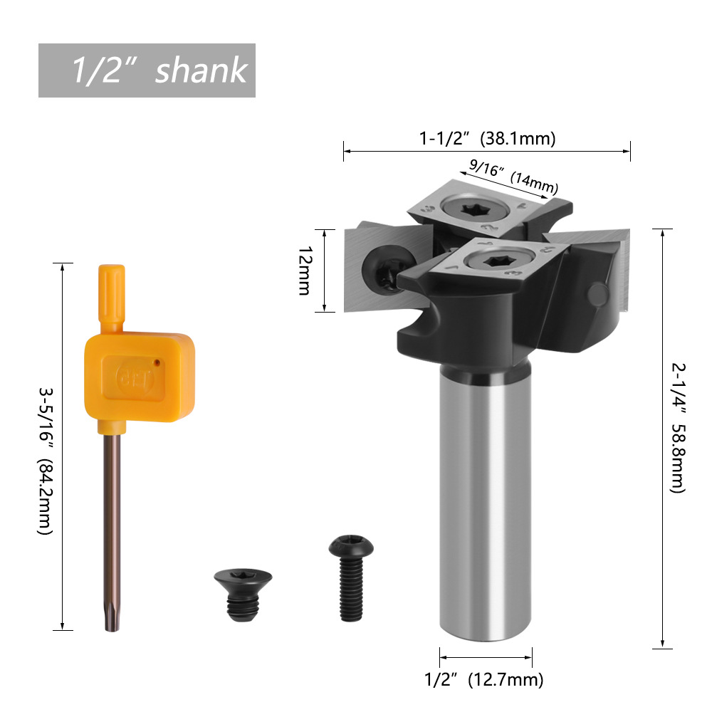 Four-blade-12MM-8MM-12quot-Shank-Removable-Router-Bit--Wood-Milling-Cutter-Planing-Tool-Woodworking--1911781-1