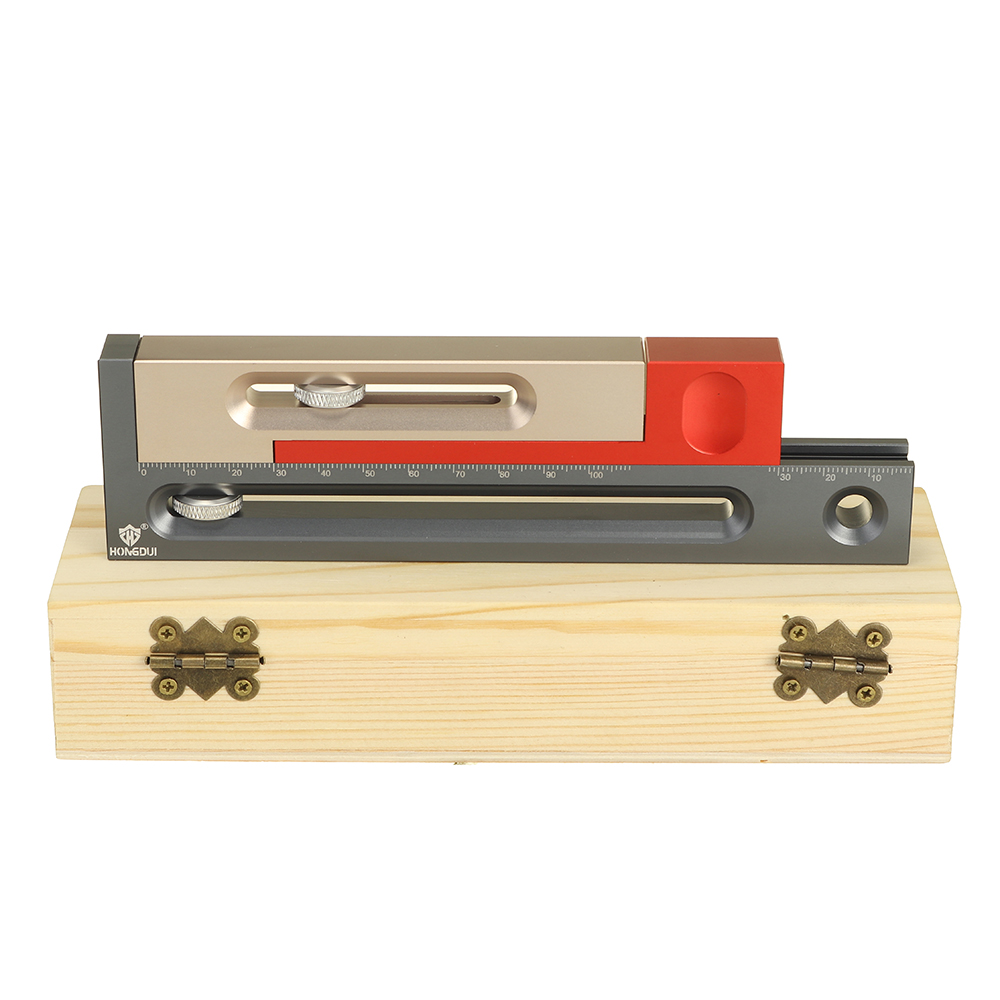 HONGDUI-100mm4Inch-Kerfmaker-Table-Saw-Slot-Adjuster-Mortise-and-Tenon-Tool-Woodworking-Movable-Meas-1928714-9