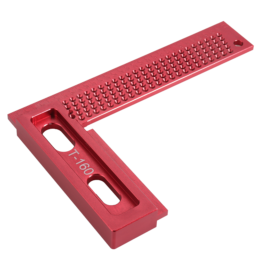 L-Type-160200mm-Aluminum-Alloy-Woodworking-Square-Hole-Positioning-Metric-Measuring-Ruler-Carpenter--1805325-8