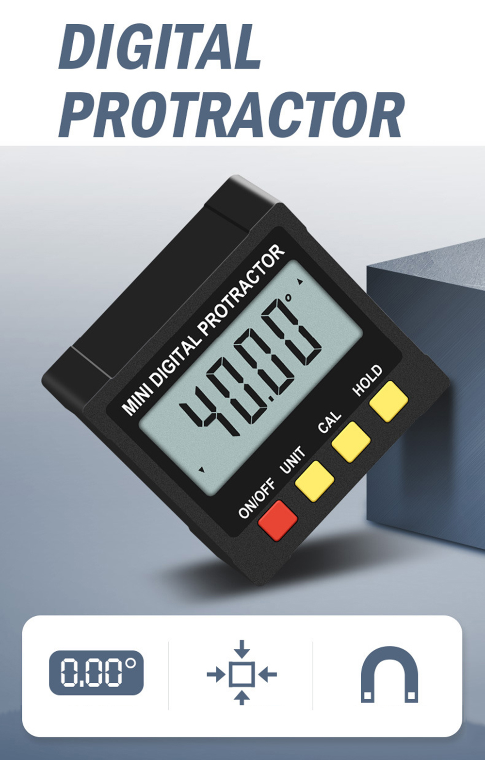 Large-LCD-Magnetic-Digital-Protractor-Angle-Finder-360deg-Inclinometer-Spirit-Level-Ruler-1711337-1