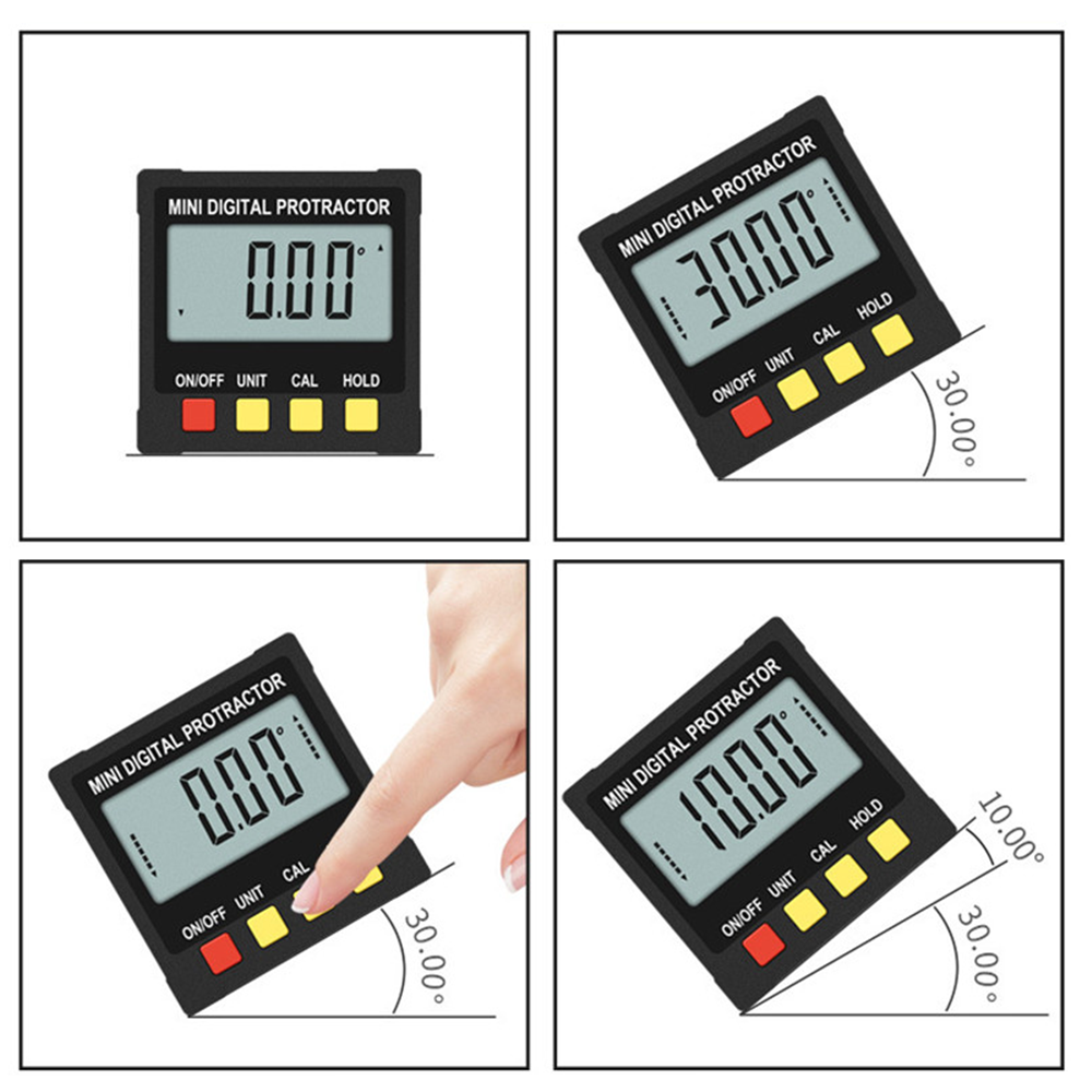 Large-LCD-Magnetic-Digital-Protractor-Angle-Finder-360deg-Inclinometer-Spirit-Level-Ruler-1711337-5