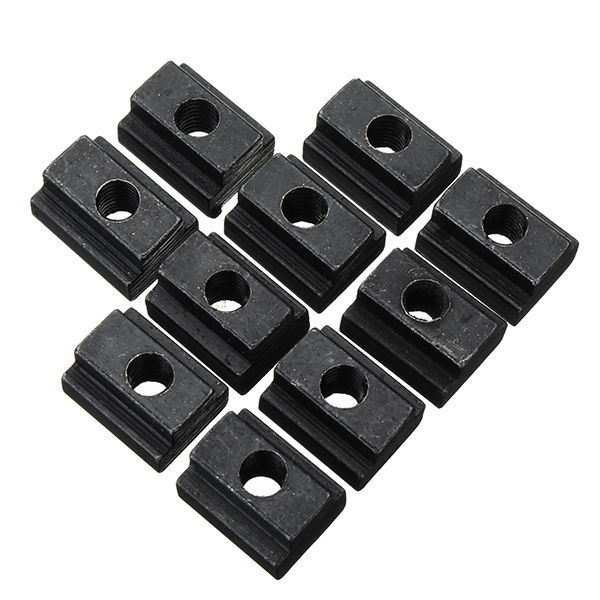 Machifit-10pcs-M6-T-Slot-Nuts-Set-Black-Oxide-Finish-T-slots-Nut-For-T-Track-1275796-2