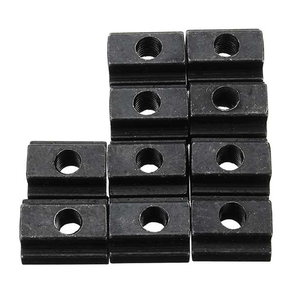 Machifit-10pcs-M6-T-Slot-Nuts-Set-Black-Oxide-Finish-T-slots-Nut-For-T-Track-1275796-8