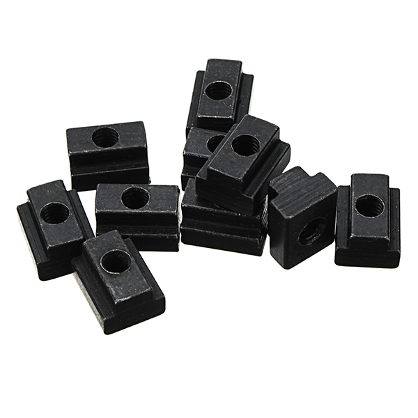 Machifit-10pcs-M6-T-Slot-Nuts-Set-Black-Oxide-Finish-T-slots-Nut-For-T-Track-1275796-9