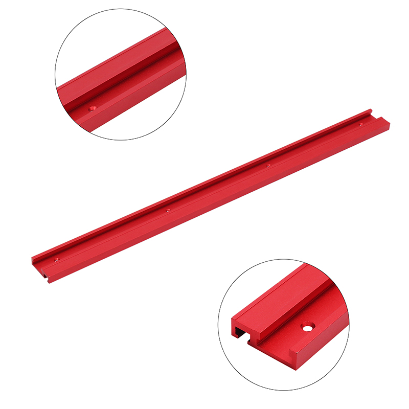 Machifit-600mm-Red-Aluminum-Alloy-T-track-Woodworking-45x128mm-T-slot-Miter-Track-1276481-2