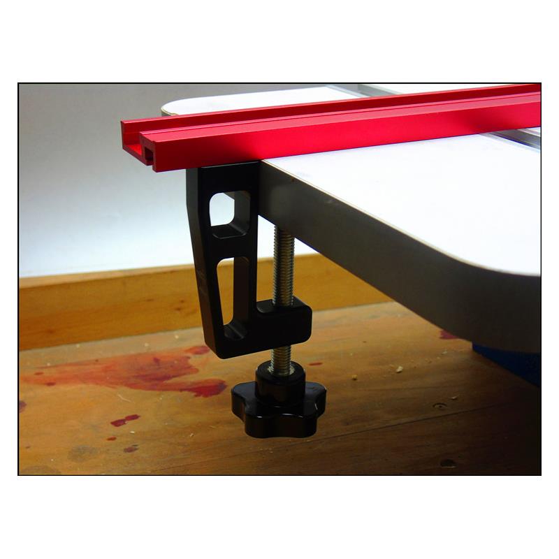 Machifit-600mm-Red-Aluminum-Alloy-T-track-Woodworking-45x128mm-T-slot-Miter-Track-1276481-10