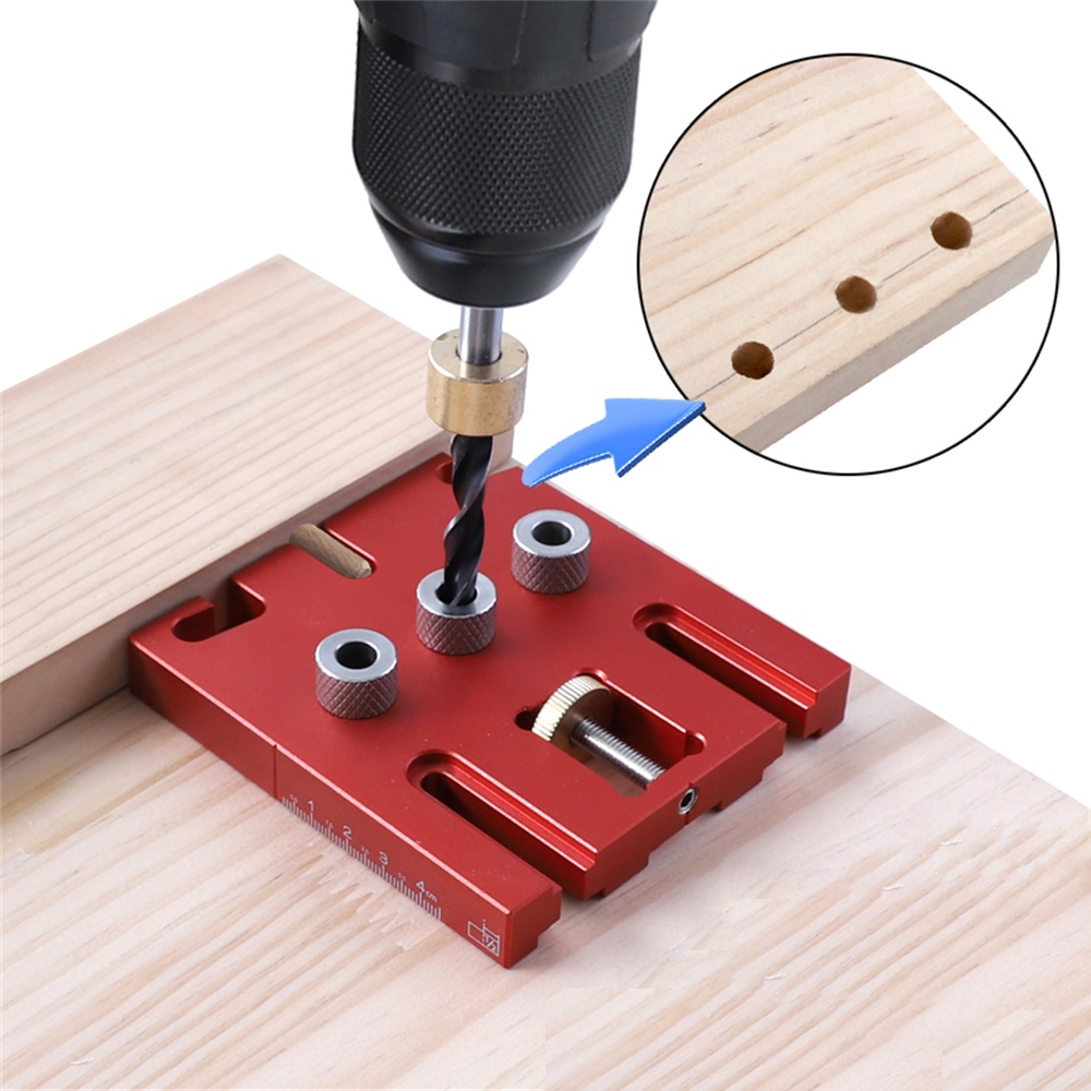 Pocket-Hole-Jig-Kit-Punch-Drilling-Locator-with-681015mm-Drill-Bit-Wooden-Dowels-for-Woodworking-Pan-1886162-13