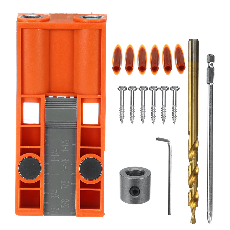 Pocket-Hole-Jig-Mini-Kit-Machine-System-With-Step-Drill-Bit-Depth-Collar-1650891-3