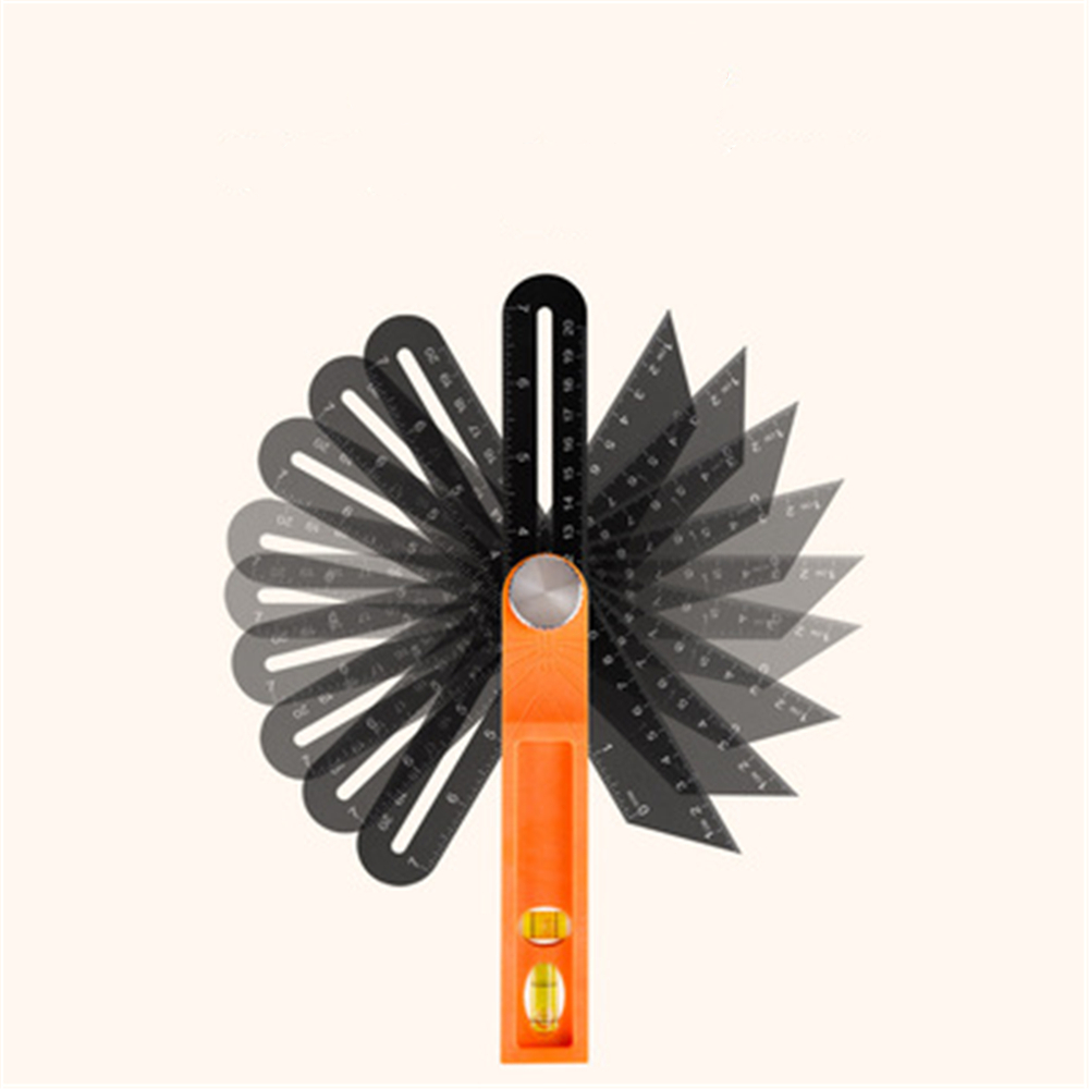 Protractor-Angle-Ruler-T-Shape-Ruler-Adjustable-Ruler-with-Level-1816720-2