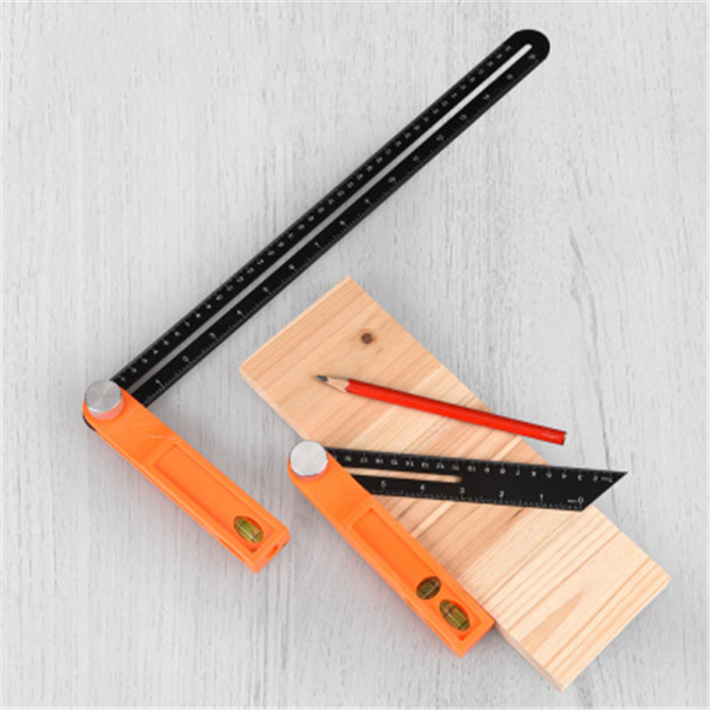 Protractor-Angle-Ruler-T-Shape-Ruler-Adjustable-Ruler-with-Level-1816720-4