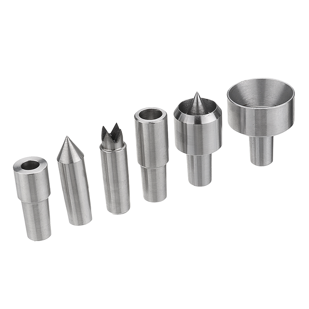 RED-ARROW-Woodworking-Interchangeable-Live-Center-MT2-Morse-Taper-2-Shank-with-6pcs-Interchangeable--1438618-5