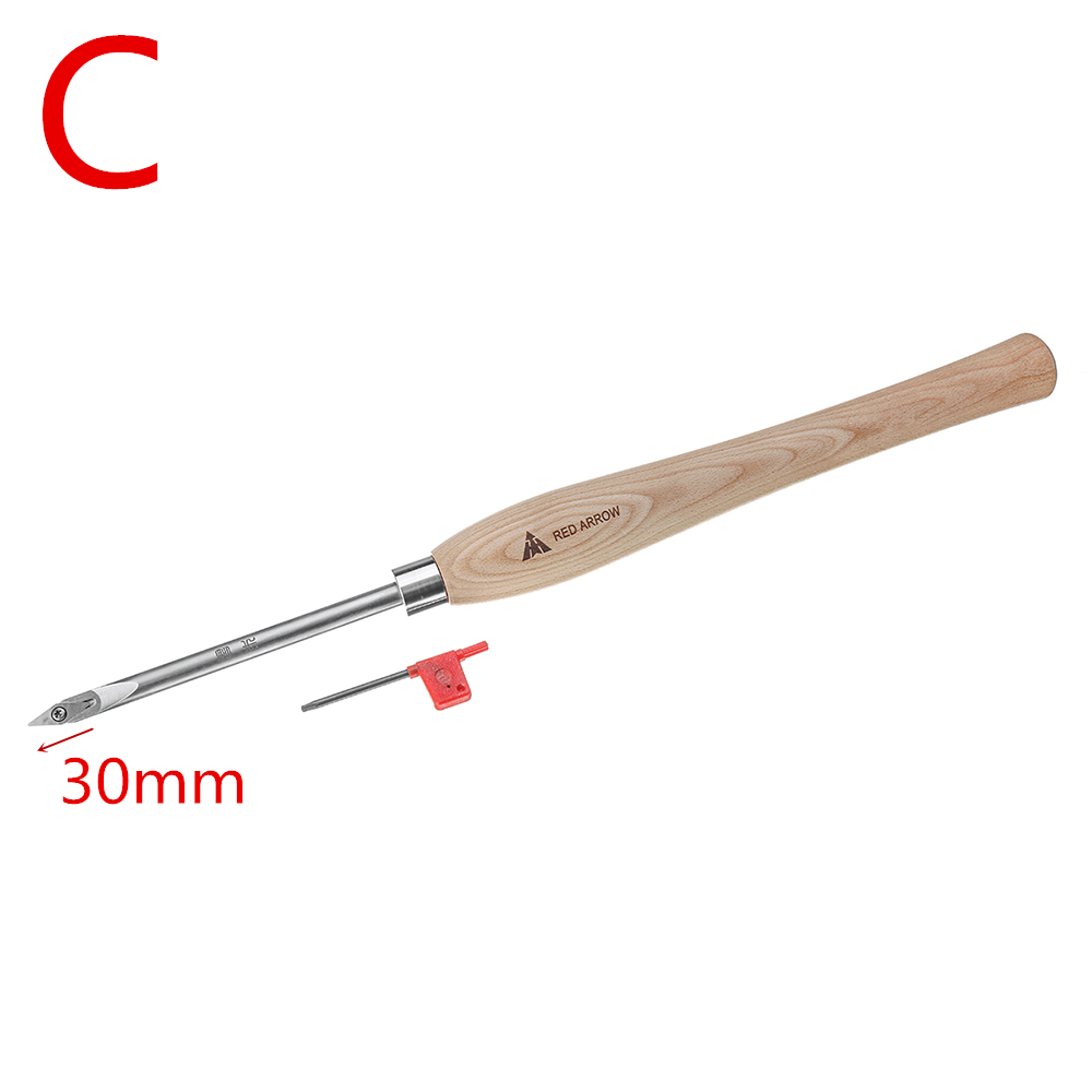 RED-ARROW-XI-MU-Wood-Turning-Tool-with-Wood-Handle-and-Wood-Carbide-Inserts-Wood-Lathe-Tool-1421541-6