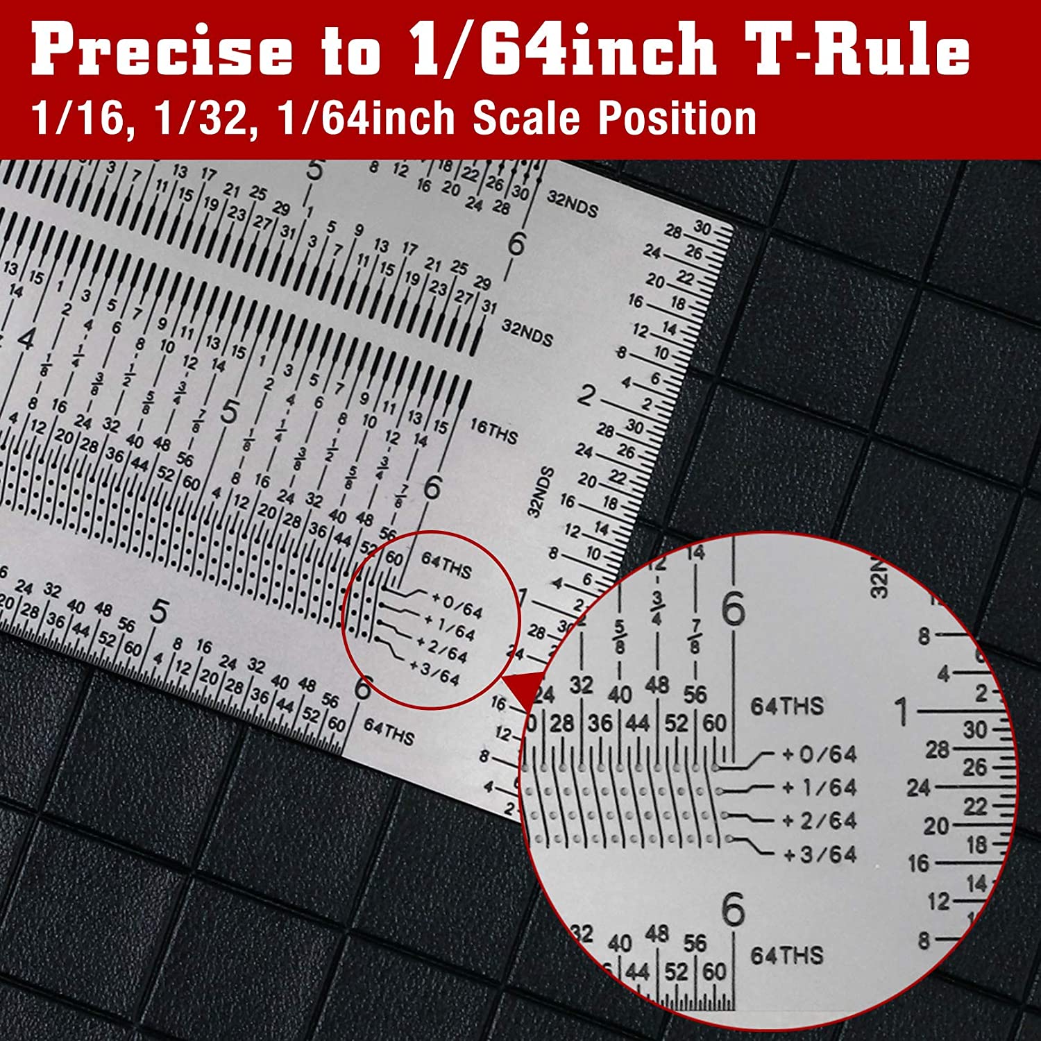 T-Square-6-Precision-Woodworking-Tools-Marking-Rule-Stainless-Steel-Positioning-Scribing-Gauge-Carpe-1919780-4