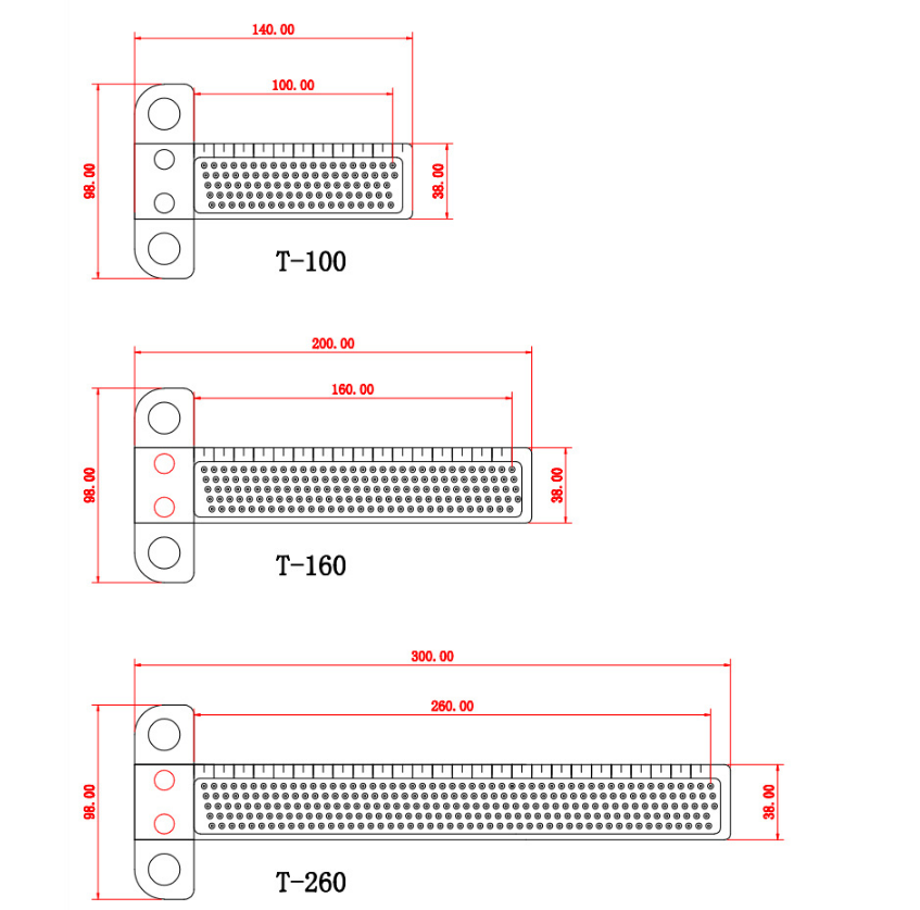 T5060100160260-Aluminum-Alloy-Woodworking-Line-Scriber-T-type-Ruler-1mm-Hole-Crossed-Ruler-For-Woodw-1909486-1