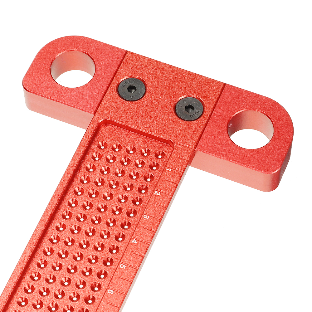 T5060100160260-Aluminum-Alloy-Woodworking-Line-Scriber-T-type-Ruler-1mm-Hole-Crossed-Ruler-For-Woodw-1909486-6